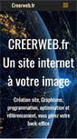 Mobile Screenshot of creerweb.fr